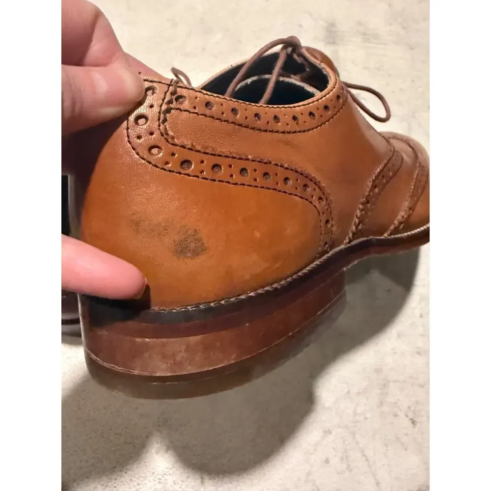 Cole Haan Williams Wingtip Oxford Brown Dress Shoes Mens Sz 10M - Leather